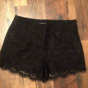 Black Lace Express Shorts